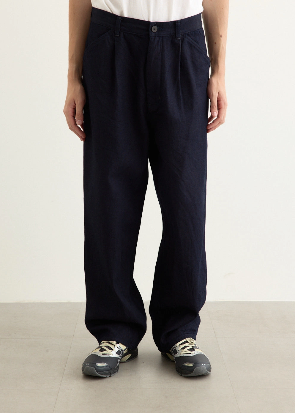 12oz Denim 1 Tuck Pants Non Binding Waist Everyday Essential