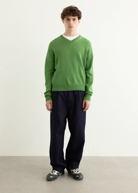 12oz Denim 1 Tuck Pants Sleek and Soft