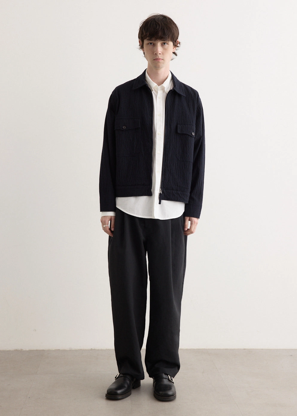 Stable Shape Tear Resistant Design 2 Tuck Polyester Pants