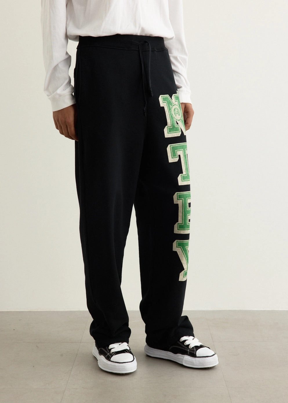 Abrasion Resistant Surface Workout-ready 30/-SWT Knit Sweat Pants (N.TRY)