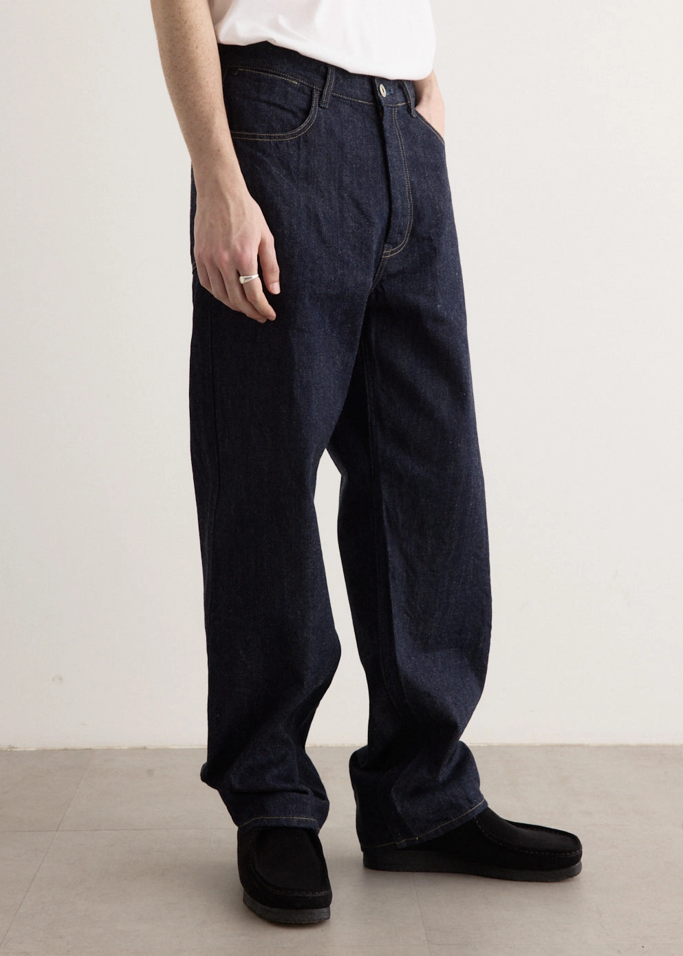 Shopping Day High Quality Weekend Style Daily Go-To 5 Pocket Denim Pants