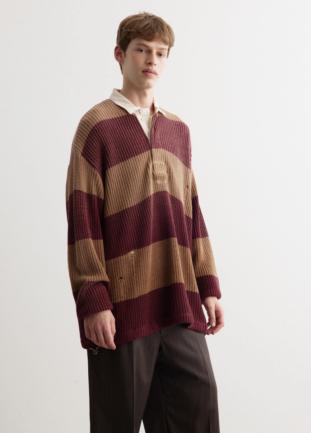 5G Cotton Knit Rugger Shirt Practical Cold Piece Flexible Layer System