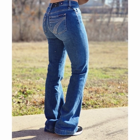 Garment Dyed Texture 7 For All Mankind Women's Sacramento Dojo Trouser