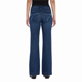 7 For All Mankind Women's Soho Slim Illusion Dojo Vibrant Bold Look Street Fashion Daily Basic