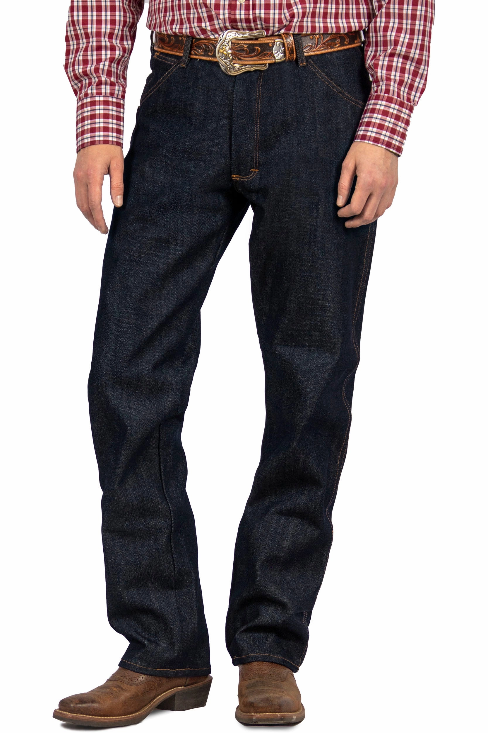 Modern Minimalist Creative Look Home Comfort Neutral Daily Wear Adult Fashion #1903 Cowboy ORIGINAL FIT 5-Pocket Jean - MADE IN USA