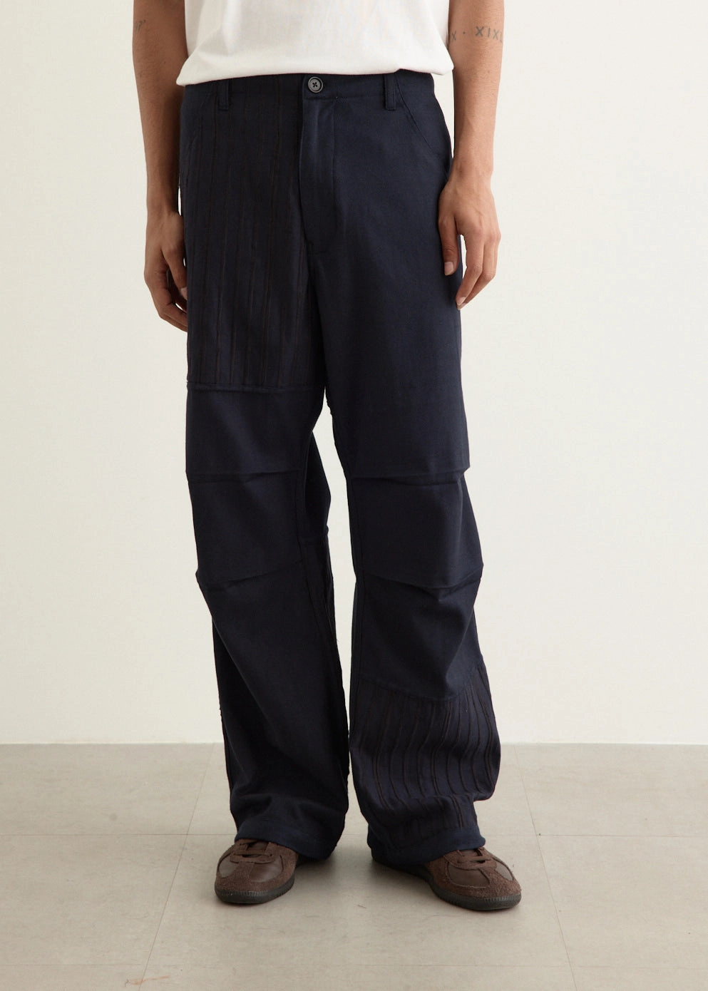 Multi Pocket Design Abeer Handloom Cotton Pants