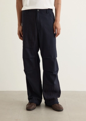 Multi Pocket Design Abeer Handloom Cotton Pants