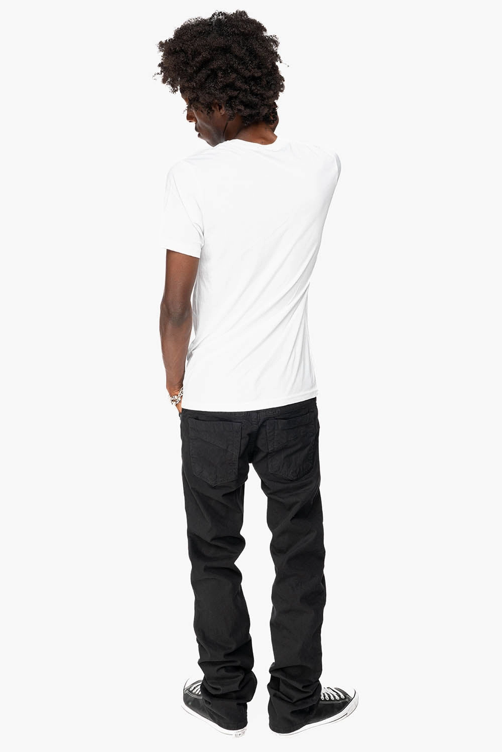 Traveler Gear Sustainable CLASSIC STRAIGHT LEG JEANS IN BLACK WASH