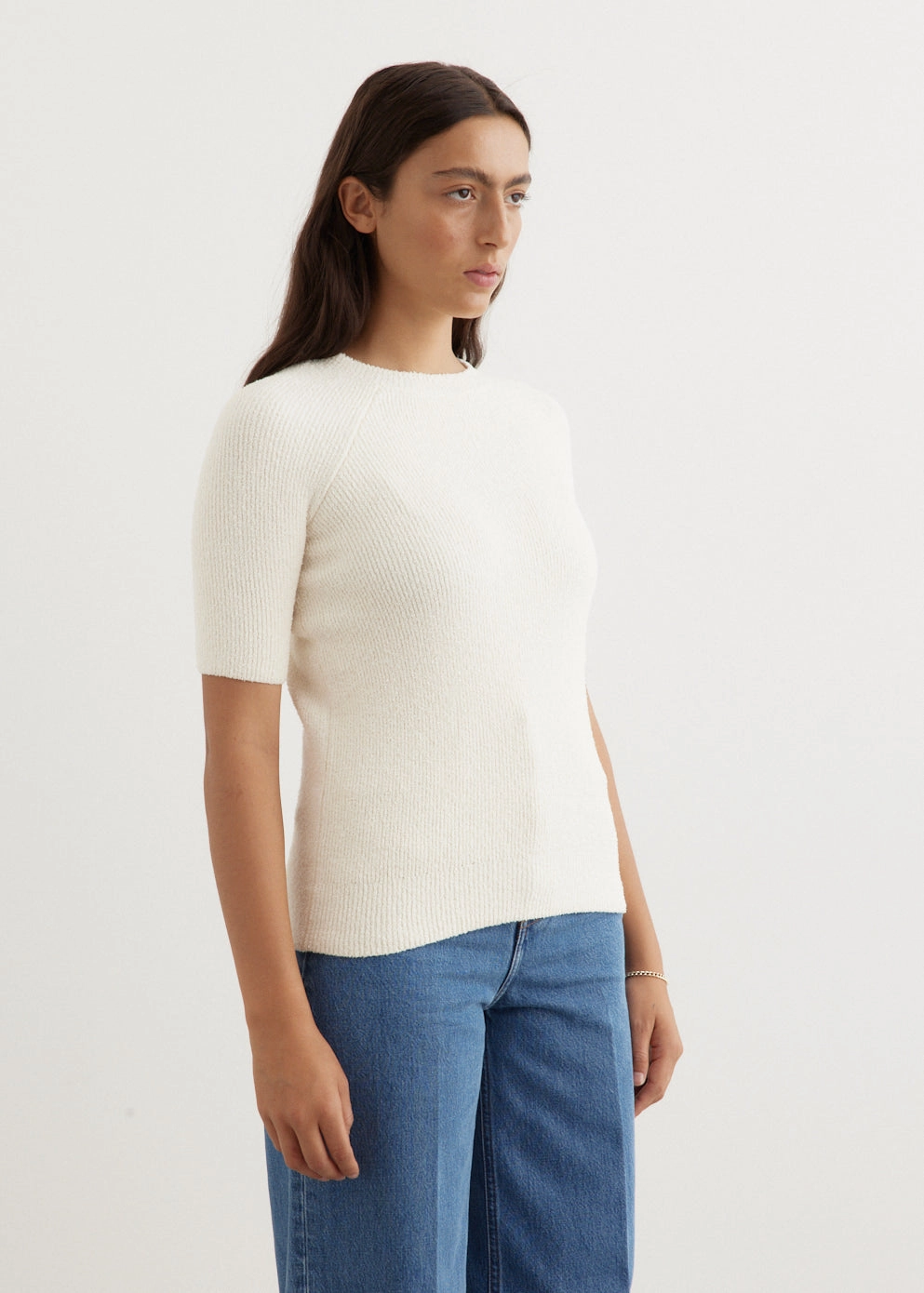 Daytime Look Raglan-Sleeve Terry Knit