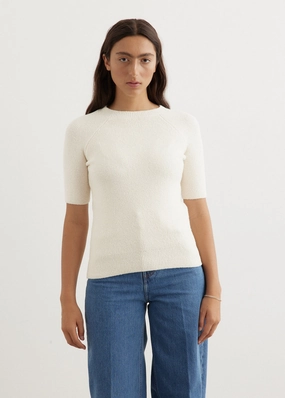 Raglan-Sleeve Terry Knit Classic Style Sustainable fashion