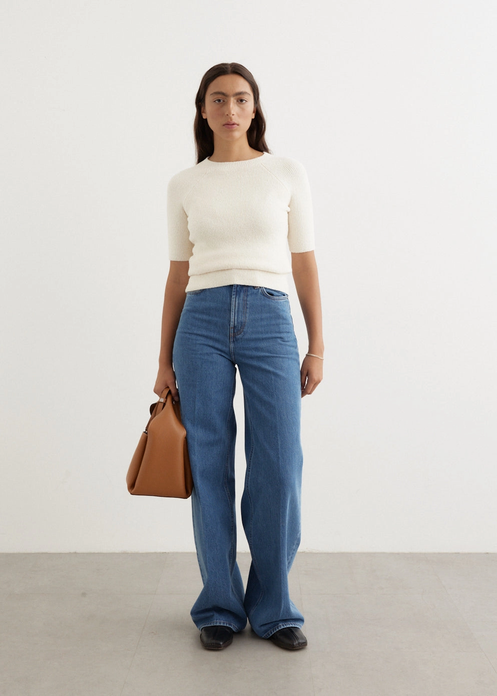 Interview Ready Raglan-Sleeve Terry Knit