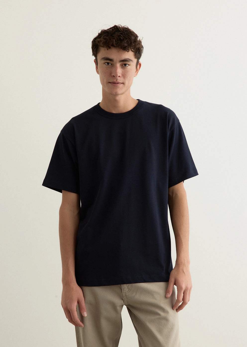 easy to pair Unique Design Simon Organic Arch Print T-Shirt