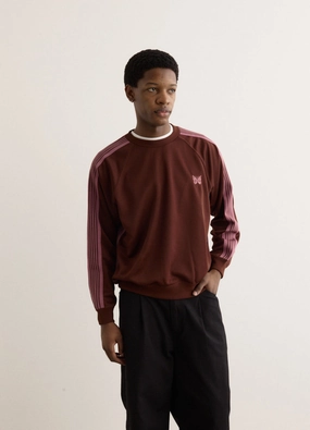 Relaxed Layers Poly Smooth Track Crewneck
