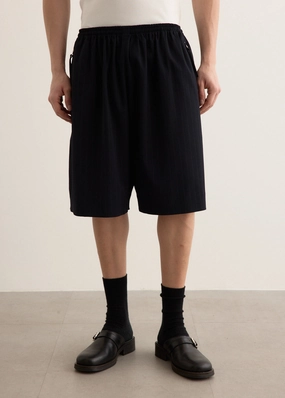 Rubbero Vis Pinstripe Shorts Snag Free Material