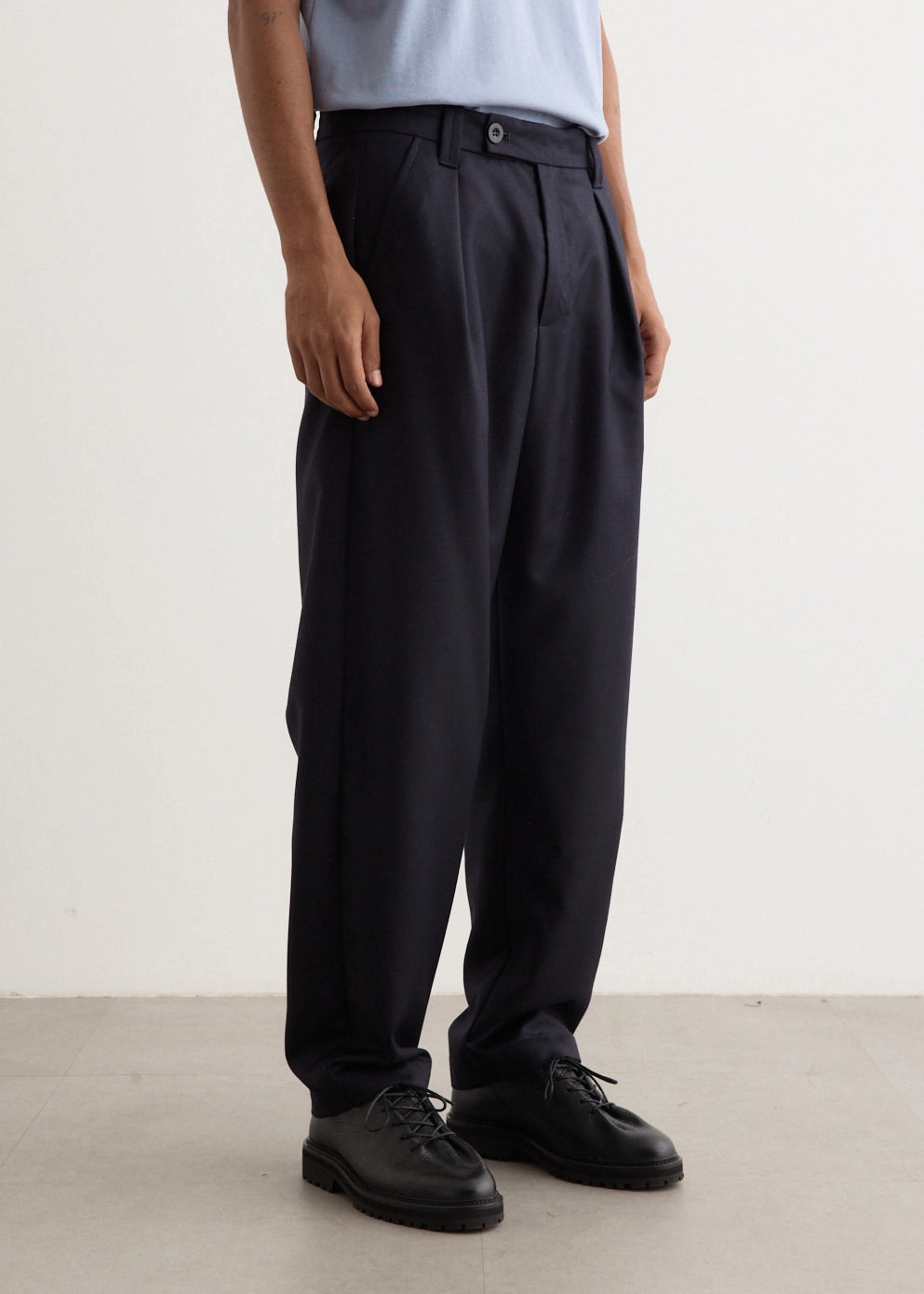 Neutral Look Denim finish Renato Trousers