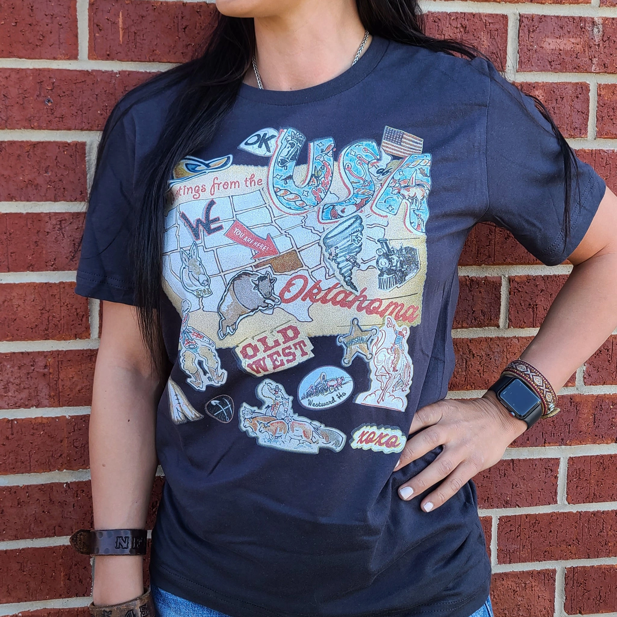 WE OklahomaTee AntiStaticFabric ContrastTipping