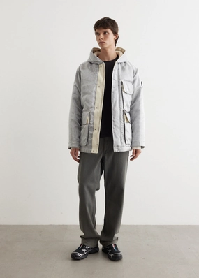 Nanometric Aluminium Down Jacket Matte Fabric