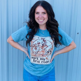 Chic Sweater Aint My First Rodeo Tee