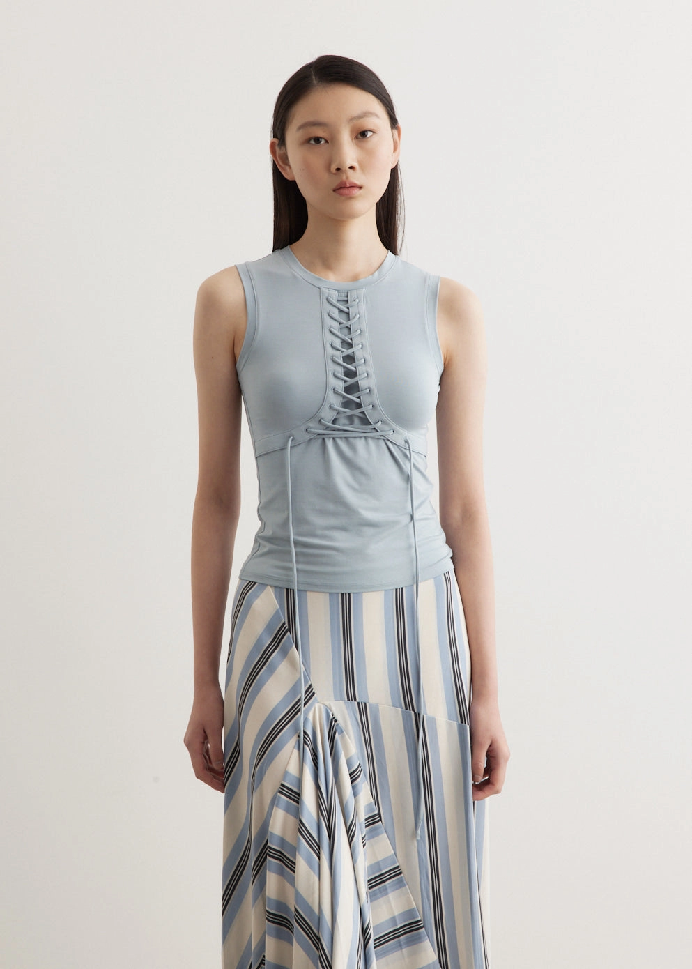 Slim Fit Silhouette edge Zora Tank