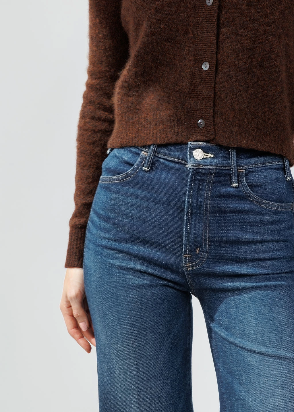 The Lil Hustler Roller Sneak Cuff Jeans - Kicks And Riffs Body Ready