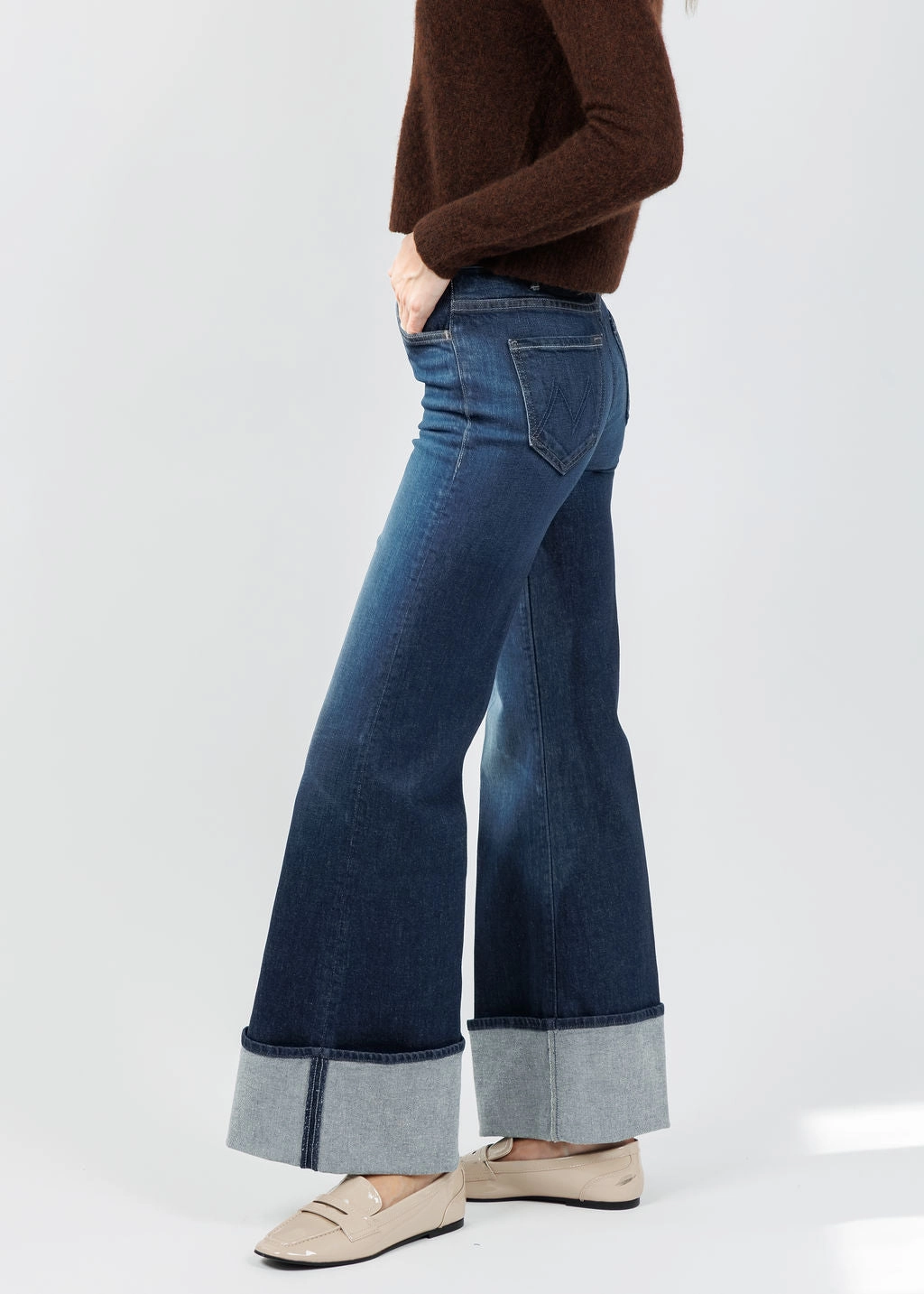 The Lil Hustler Roller Sneak Cuff Jeans - Kicks And Riffs Flexible Performance Fit Freedom