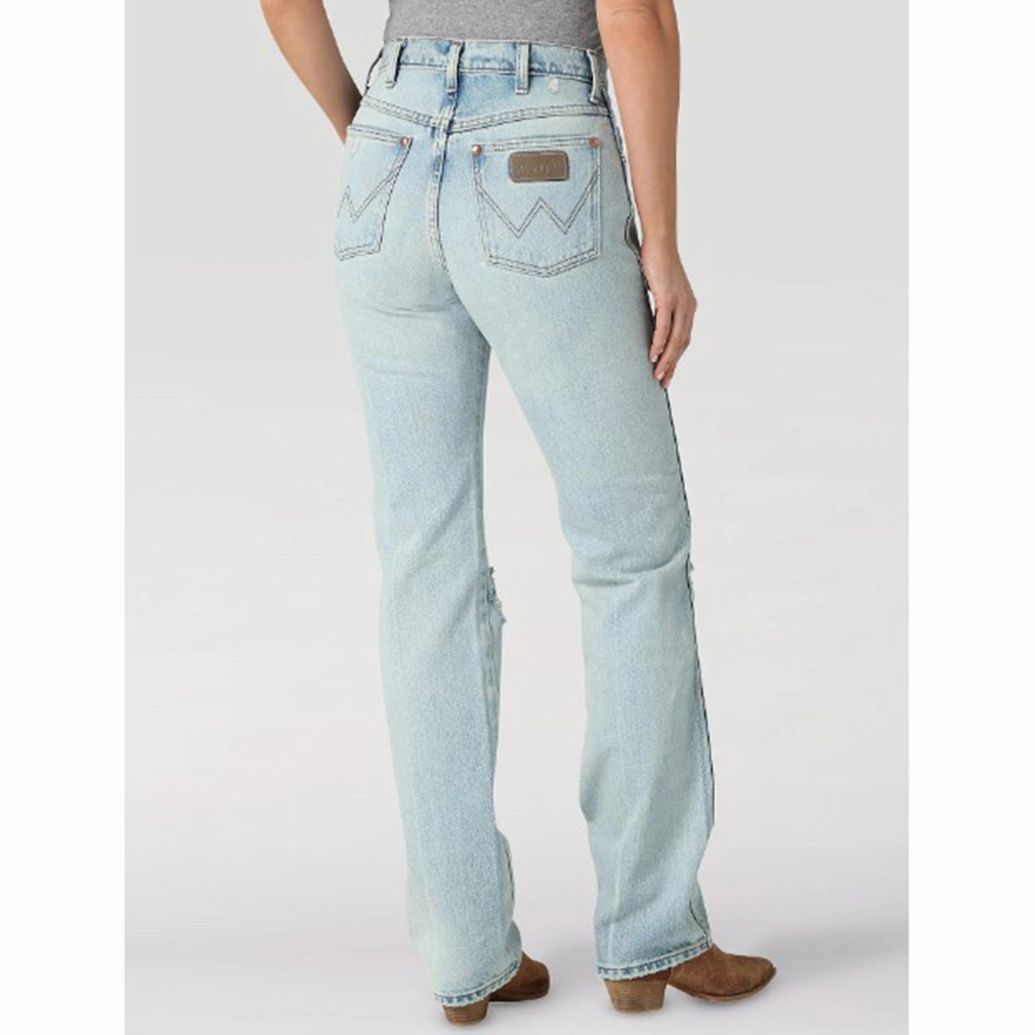 Simple Touch Go To Piece Wrangler Vintage Distressed