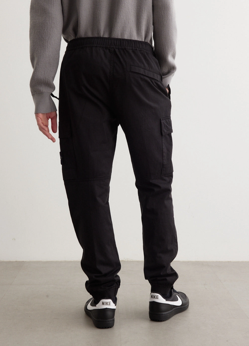 Hygienic Inner Layer Regular Fit Tapered Stretch Cotton Cargo