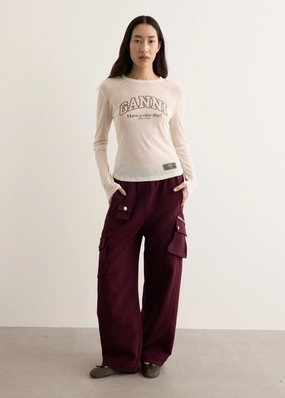 Flexible Look Future Twill Suiting Elasticated Pants