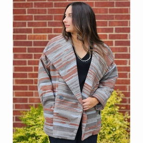 AdjustableDrawcordHem FlexibleCuffSystem STS Ranchwear Women's Corrizo Aztec Jacket