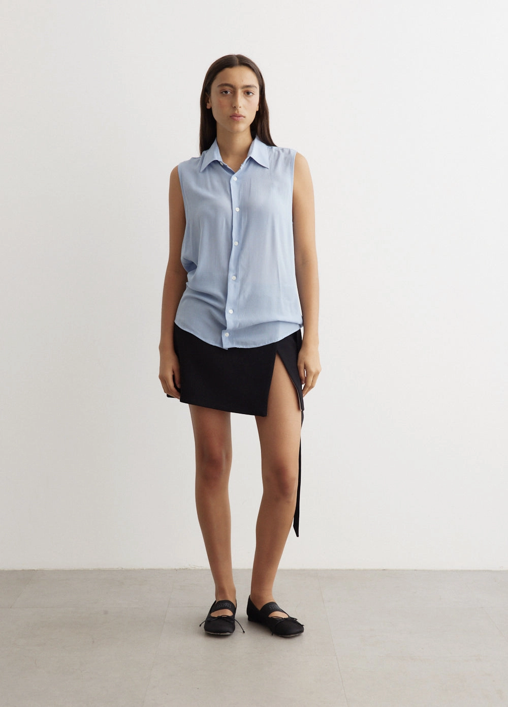 AMI Sleeveless Shirt Timeless Wardrobe