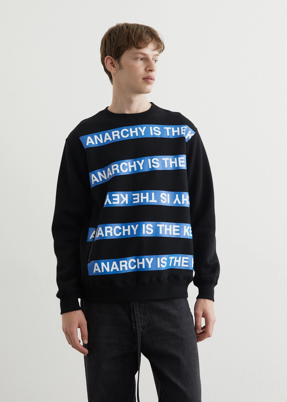 Comfortable apparel Sophisticated Layers Anarchy Crewneck