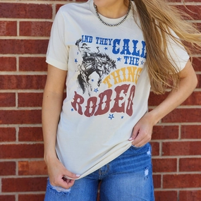 And They Call The Thing Rodeo Tee Reverseble Design