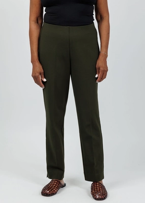 Annie 29" Paramount Knit Pants - Olive Active Performance Urban Cool