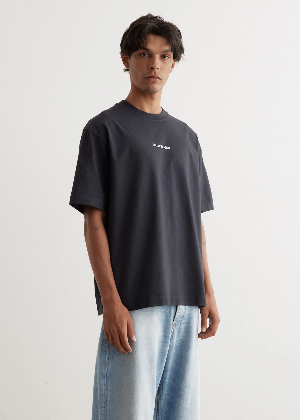 Easy Layering Extorr Stamp Logo T-Shirt