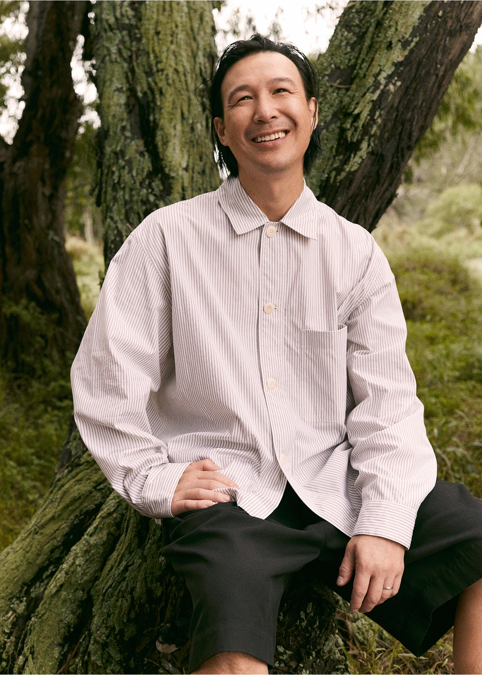 Pyjama Shirt Tuckable Hem