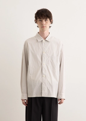 Checkered Print Sustainable Weave Pyjama Shirt