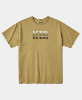 Chill Wear Fly Fishing Slogan T-Shirt - SAVE THE RIVER