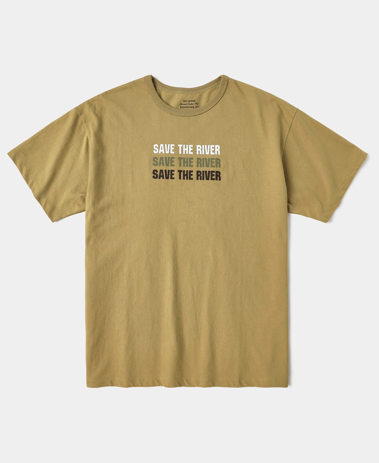 Chill Wear Fly Fishing Slogan T-Shirt - SAVE THE RIVER