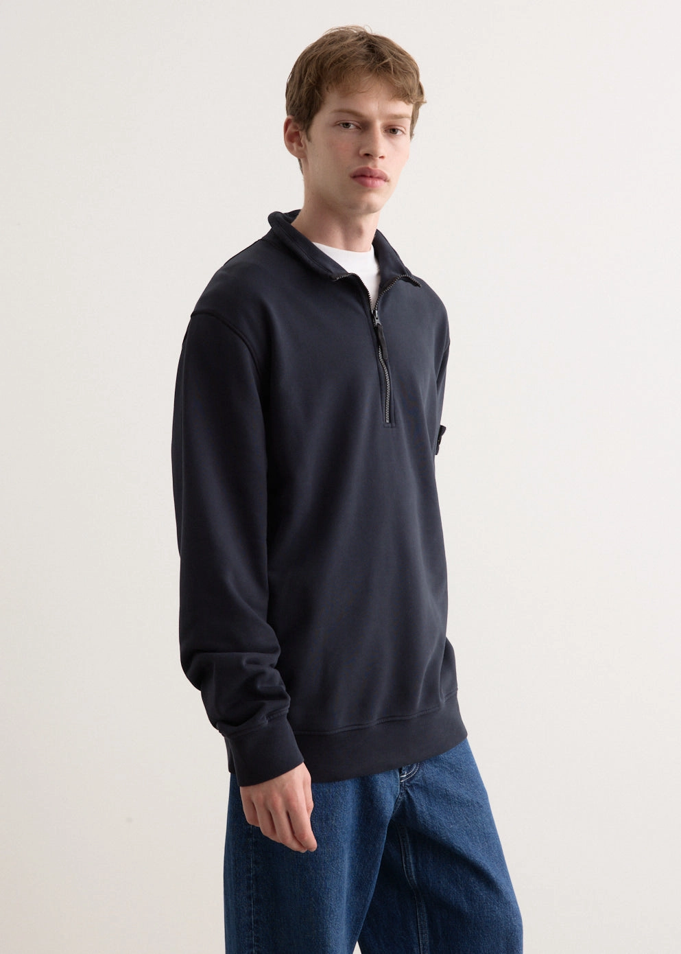 Half-Zip Sweatshirt Urban Style Winter Must-Have Knit