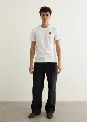 T108 Red Heart T-Shirt Light Stretch spandex blend