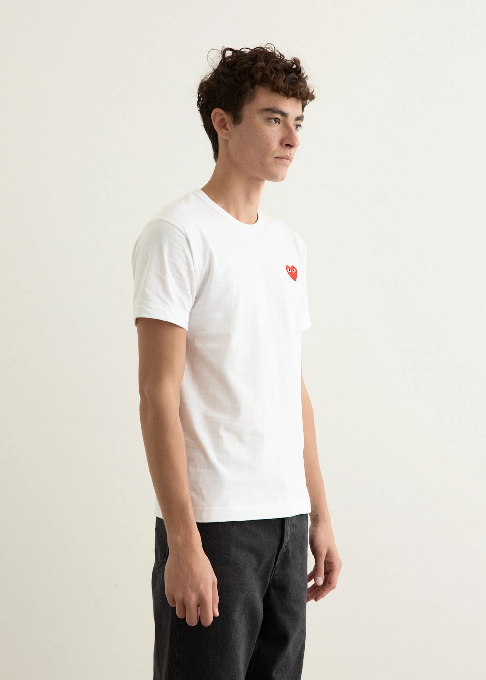 T108 Red Heart T-Shirt Eco Friendly Material Work efficiency