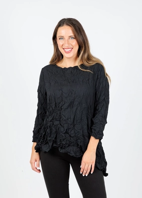 Anti Slip Grip Technology Ezra Top - Black Ventilated Back Panels