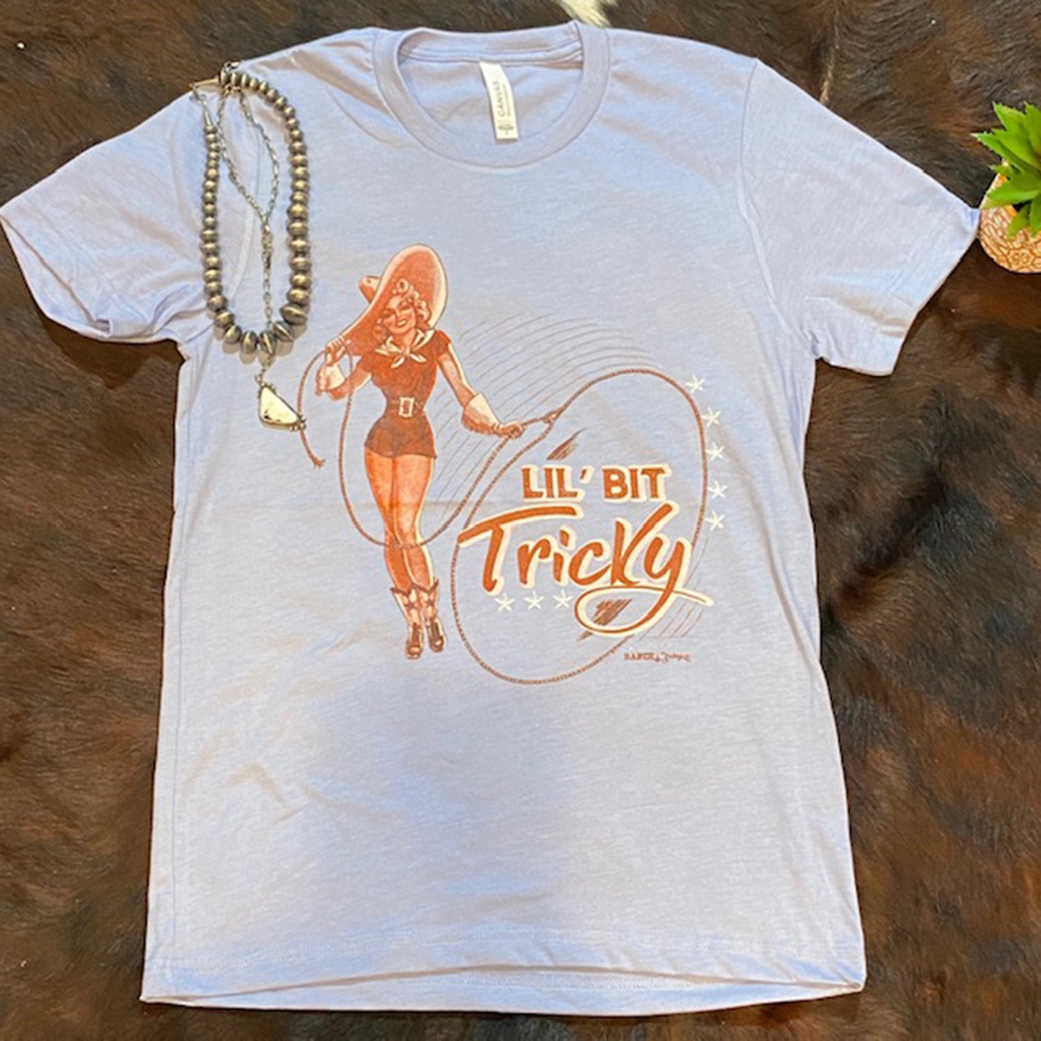 Elegant Cardigan Lil' Bit Tricky Tee