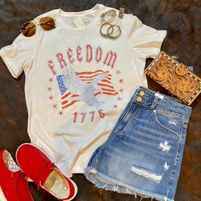 1776 Freedom Tee Vintage Pullover