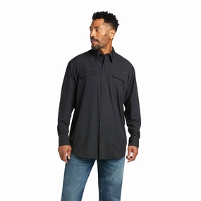Cruise Collection Ariat Men's Black VentTEK Outbound Long Sleeve