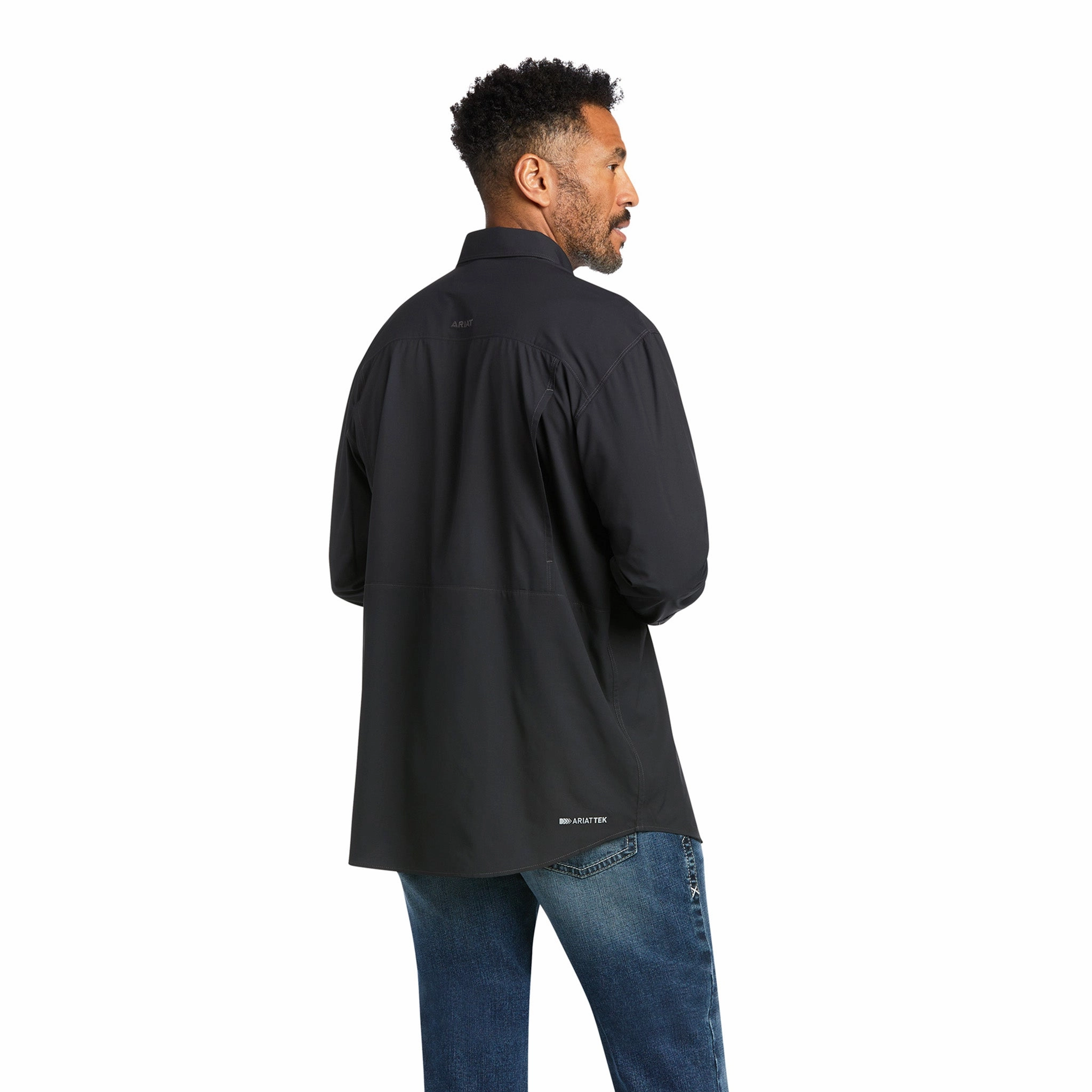 Gym Companion Ariat Men's Black VentTEK Outbound Long Sleeve