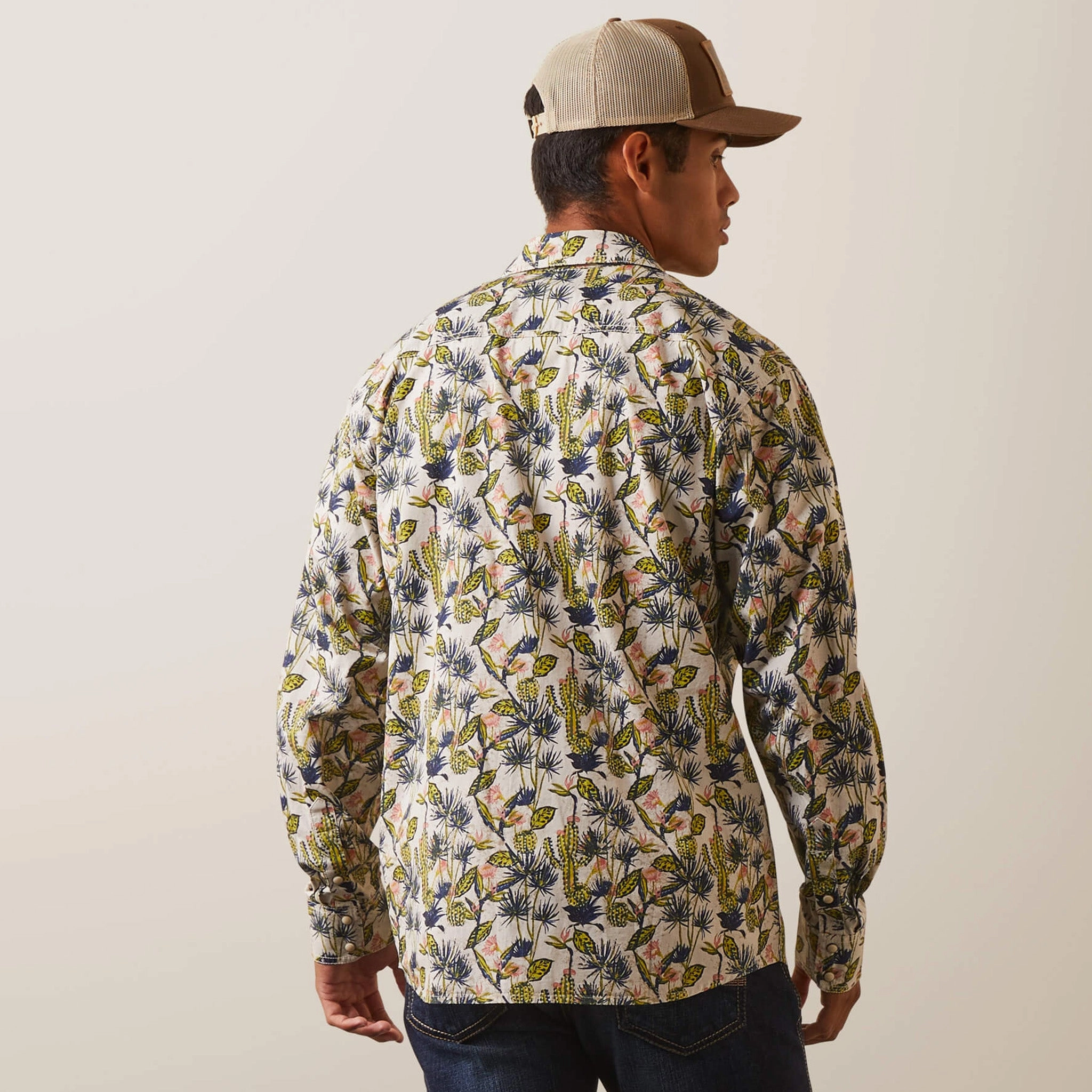 Ariat Men's Hadkins Retro Fit Shirt Versatile Piece Morning Comfort