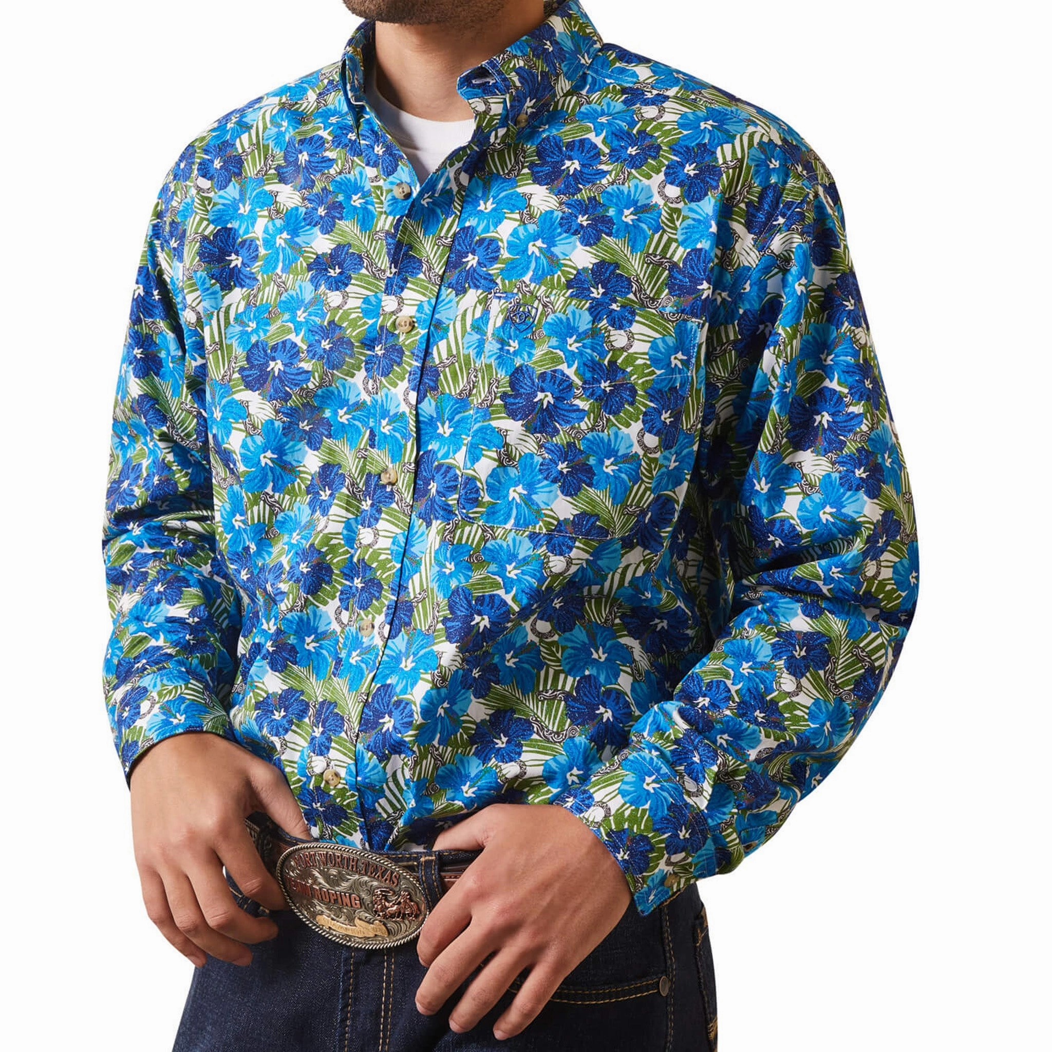 Seasonal Trend Ariat Men's Landon Hawaiian Print