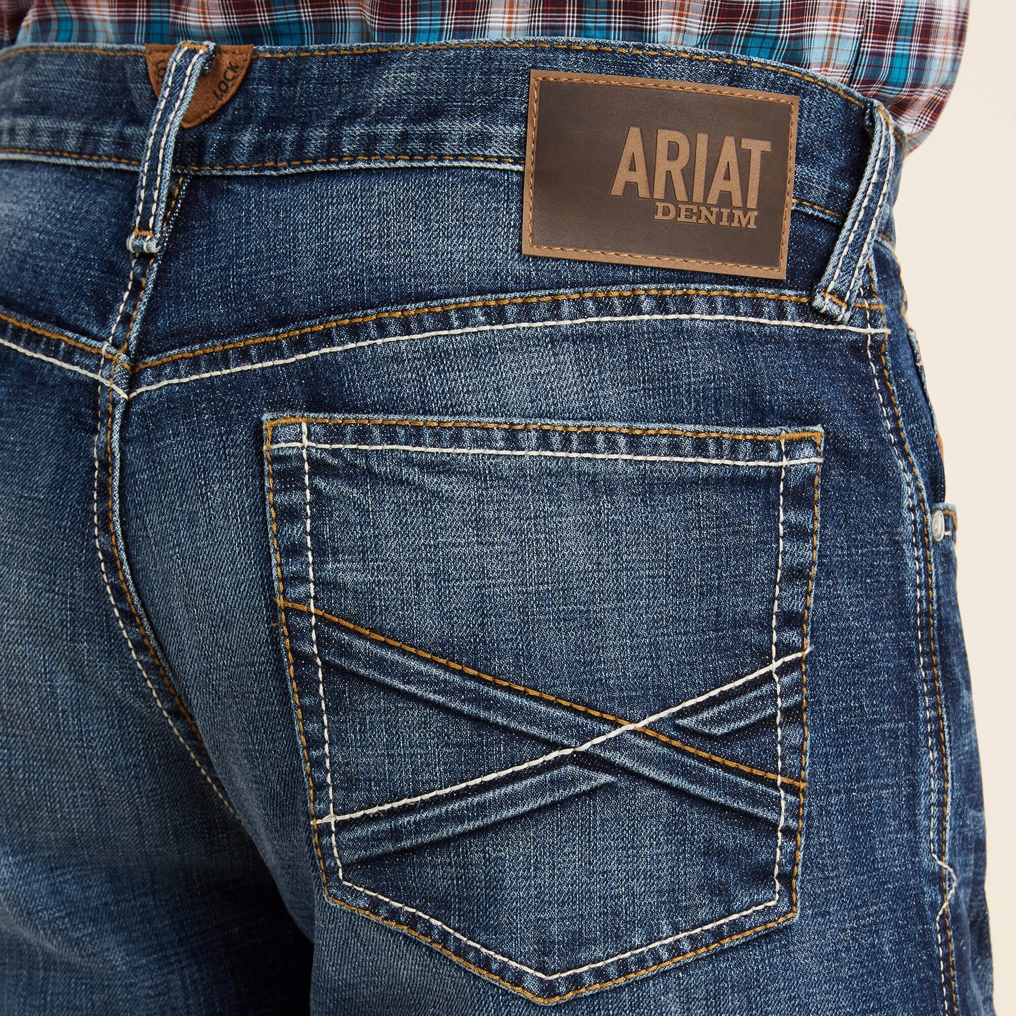 Weekend Style Modern Rainy Day Chill Outfit Nature Lover Ariat Men's M2 Bixby Rancher Jeans