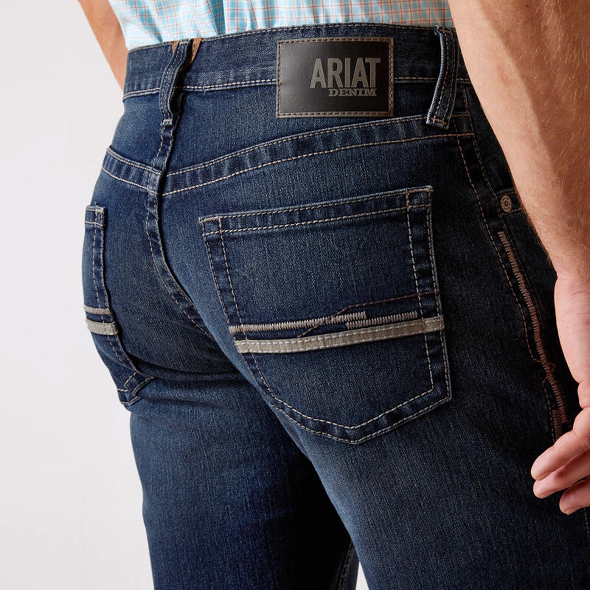 Ariat Men's M4 Ferrini Boot Cut Jean Artist Vibe Everyday Rainy Day